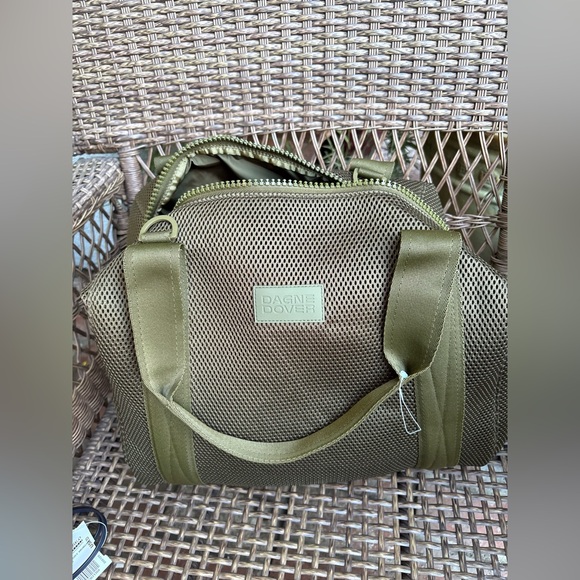 Dagne Dover Landon Moss Green Large Air Mesh Carryall Bag - Picture 9 of 9